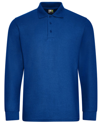 Pro long sleeve polo | royal blue