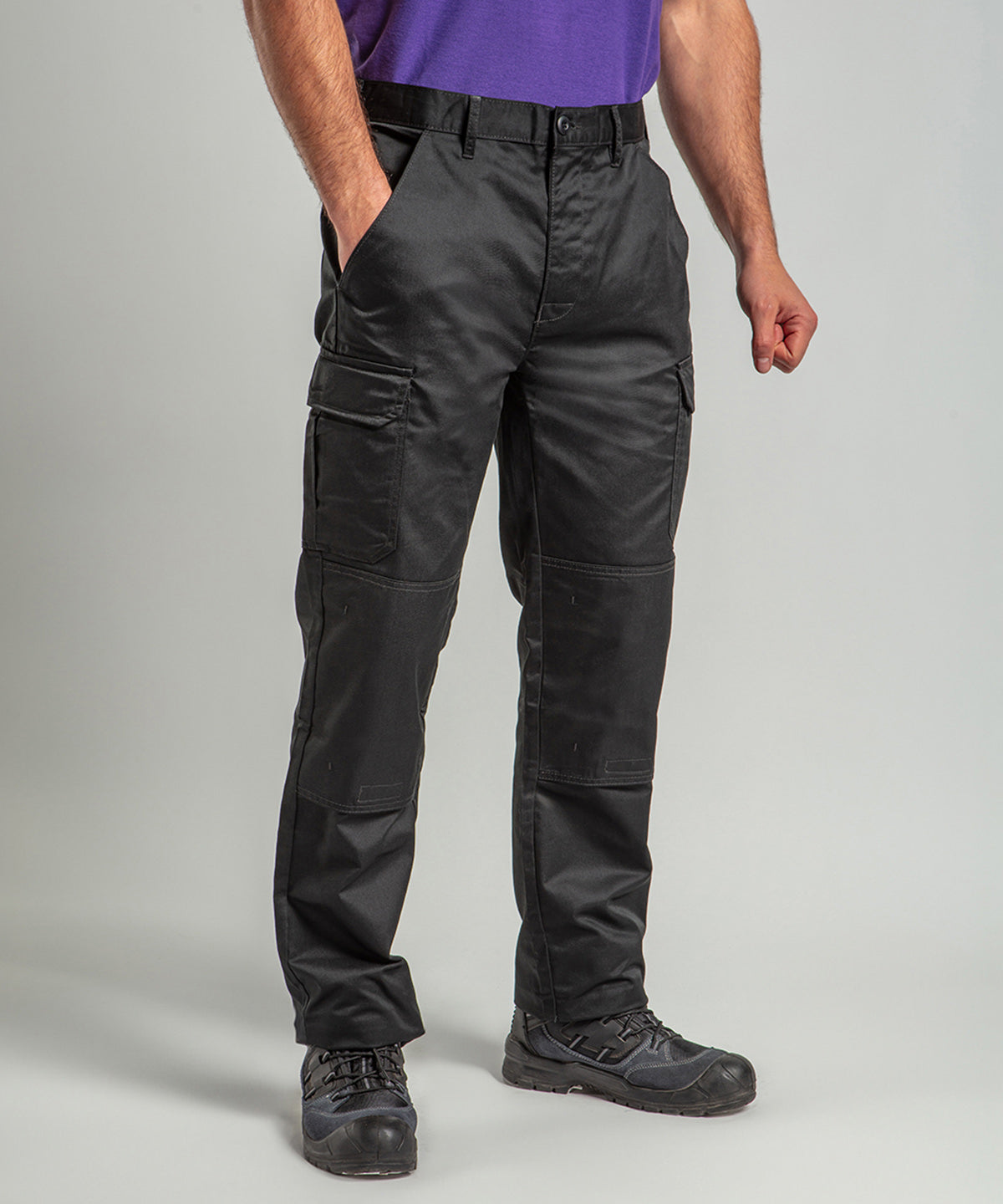 Pro workwear cargo trousers | black