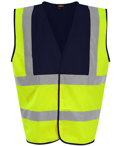 Waistcoat | hv yellow/navy