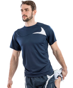 Spiro dash training shirt | navy/white