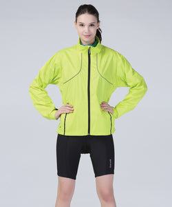 Spiro Crosslite trail and track jacket | neon lime