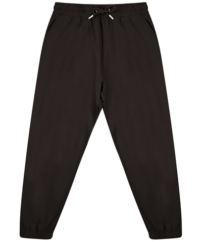 Unisex sustainable fashion cuffed joggers | black