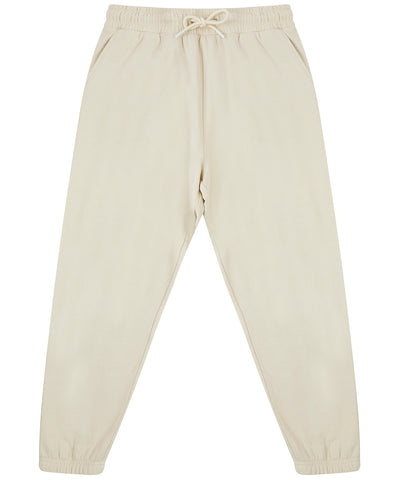 Unisex sustainable fashion cuffed joggers | light stone