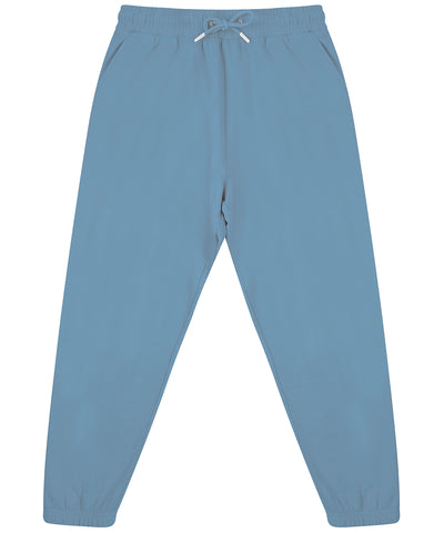 Unisex sustainable fashion cuffed joggers | stone blue