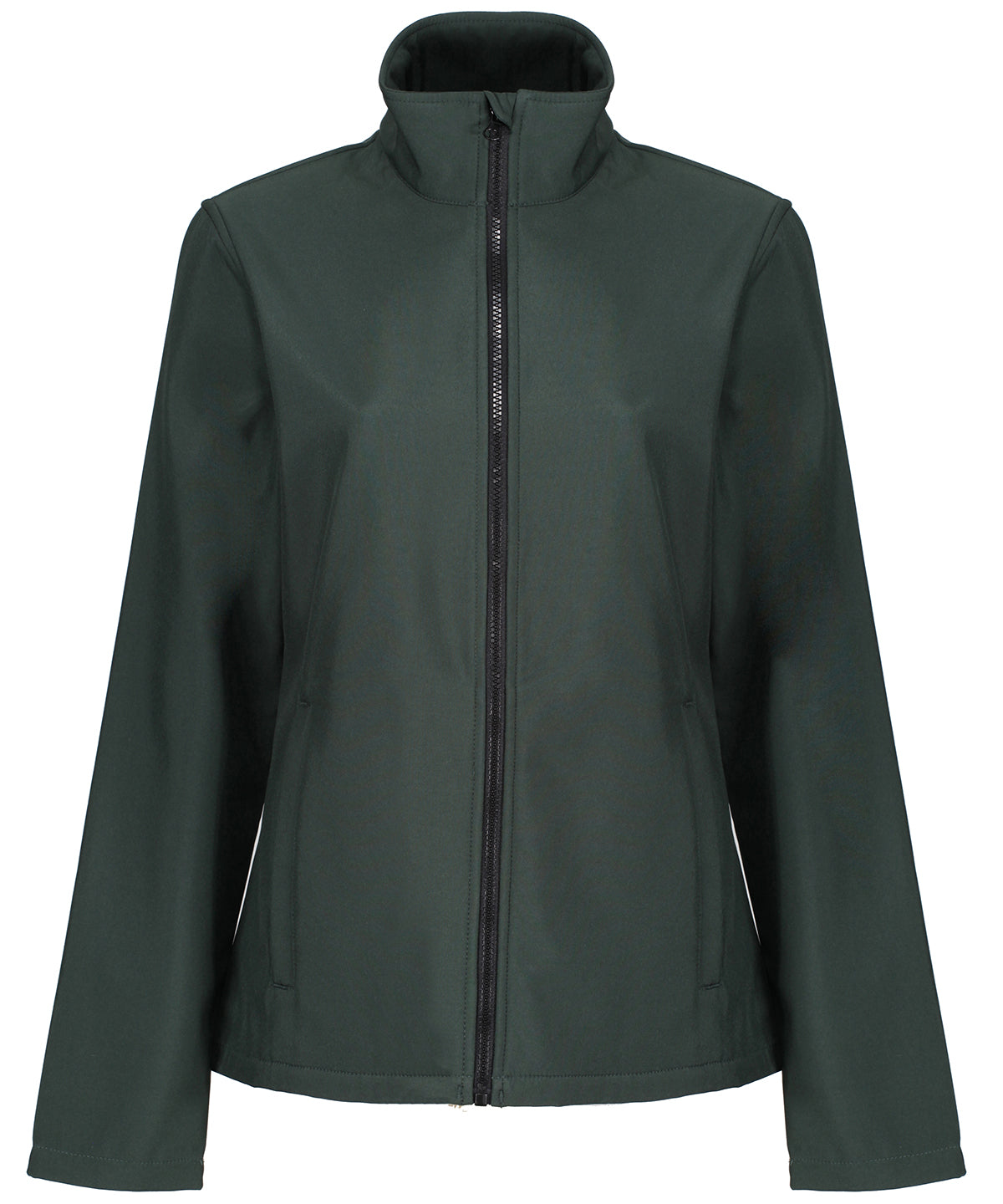 Womens Ablaze printable softshell | dark spruce
