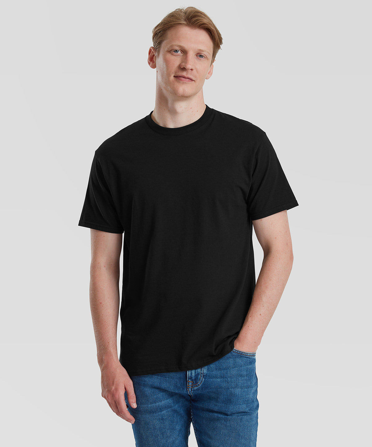 Pure cotton T | black