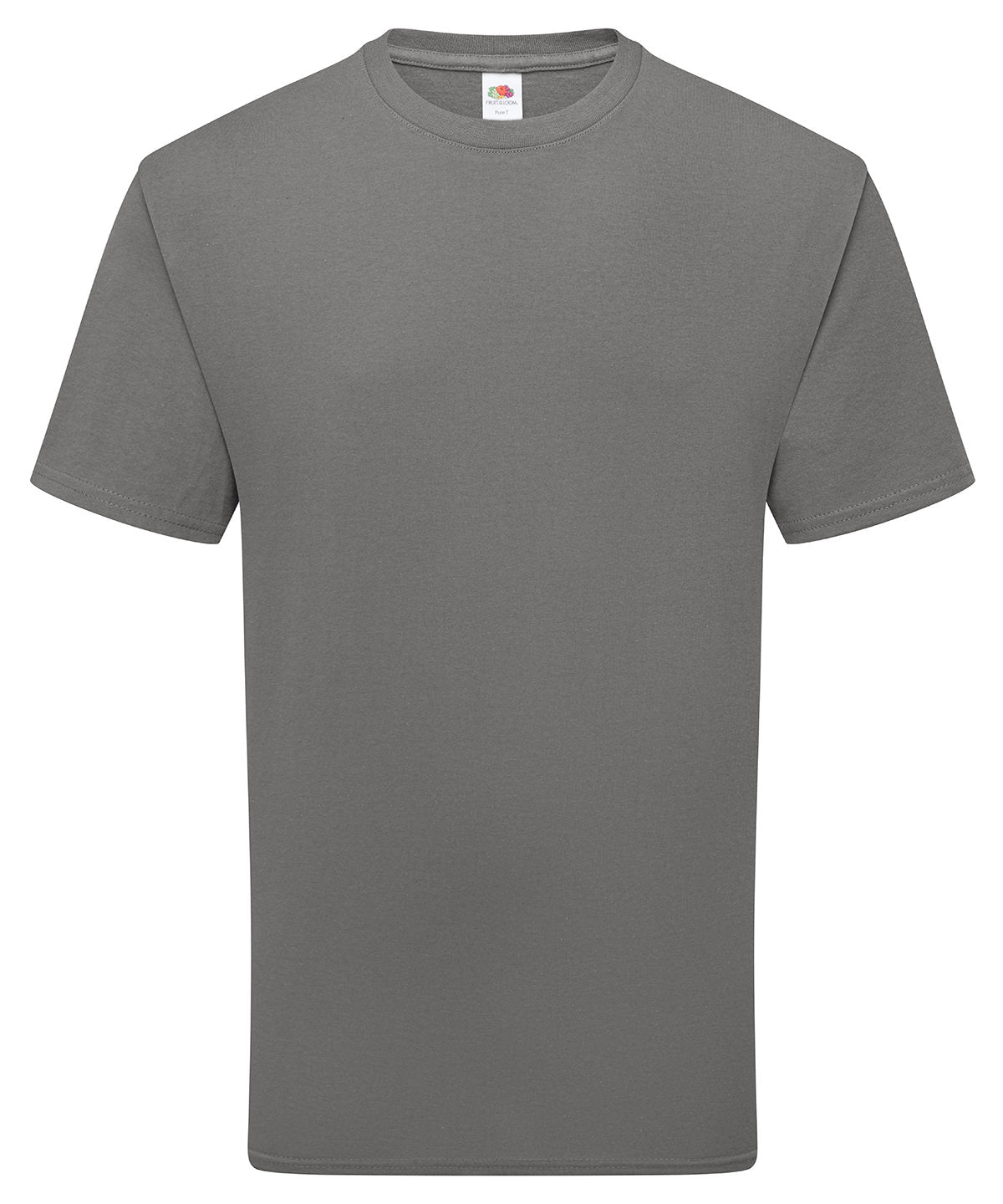Pure cotton T | light graphite