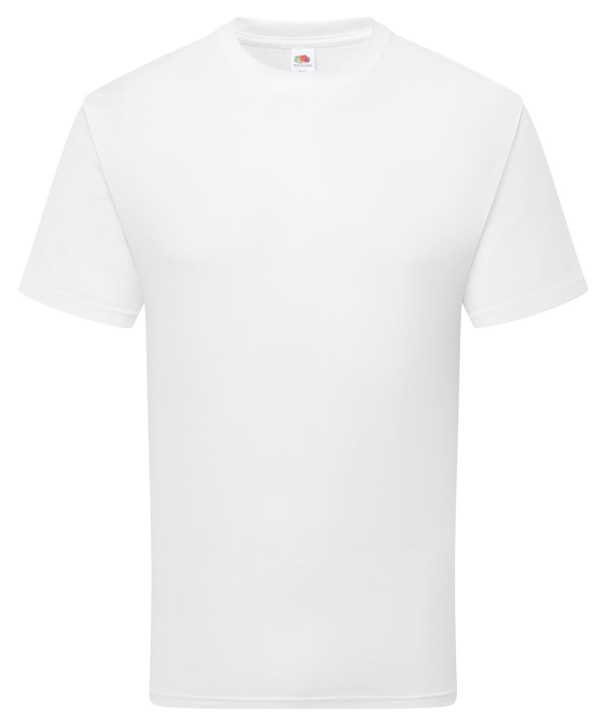 Pure cotton T | white