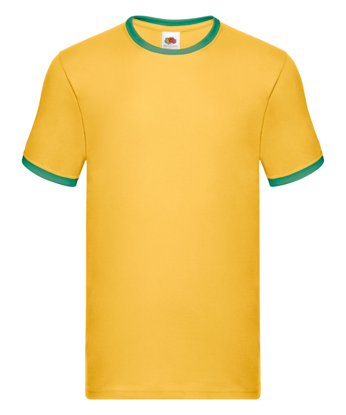Ringer T | sunflower/kelly green
