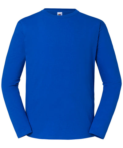 Iconic 195 ringspun premium long sleeve T | royal blue