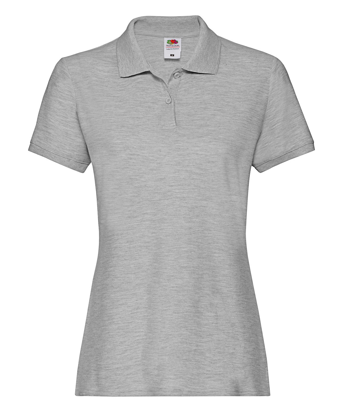 Womens premium polo | athletic heather