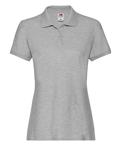 Womens premium polo | athletic heather