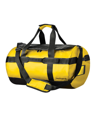 Nautilus waterproof 35 litre duffle | yellow