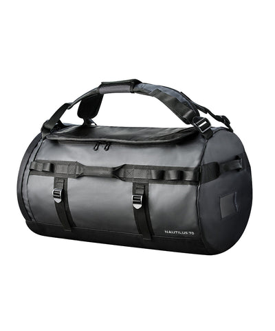 Nautilus waterproof 70 litre duffle | graphite