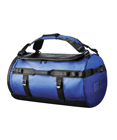 Nautilus waterproof 70 litre duffle | ocean blue