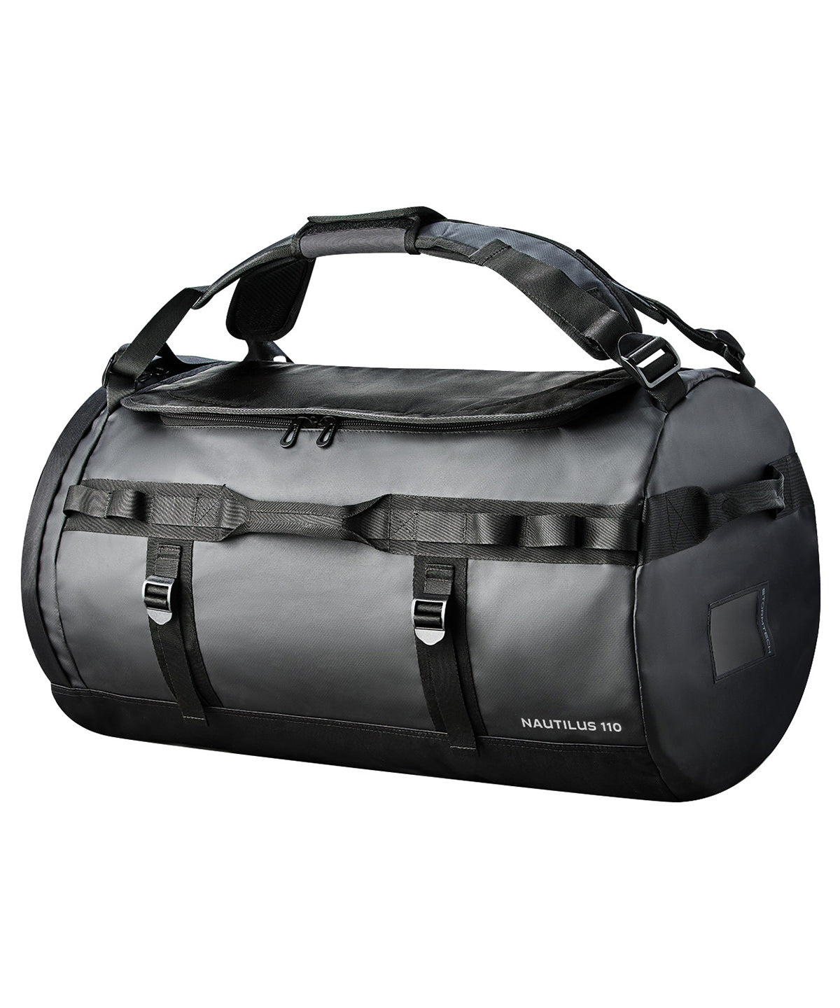 Nautilus waterproof 110 litre duffle | black