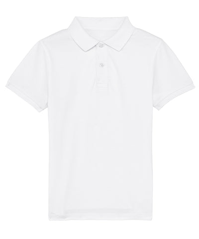 Mini sprinter kids polo (STPK908) | white