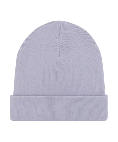 Rib beanie in unisex fit (STAU772) | lavender
