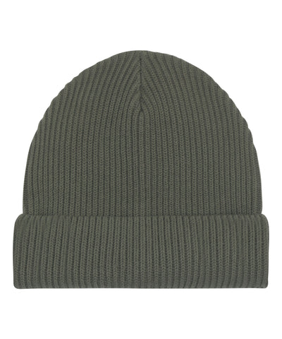 Fisherman beanie in unisex fit (STAU771) | khaki