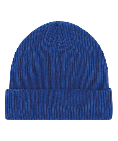 Fisherman beanie in unisex fit (STAU771) | worker blue