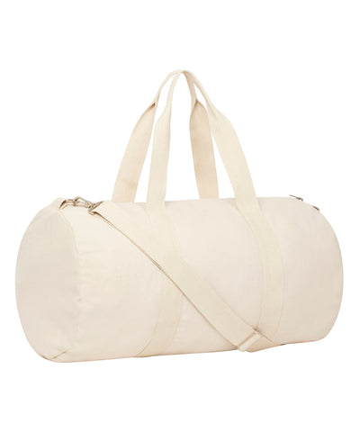 Duffle bag with canvas fabric (STAU892) | natural