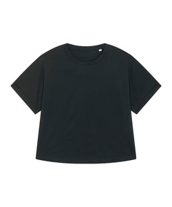 Stella Collider oversized womens t-shirt (STTW089) | black