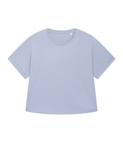 Stella Collider oversized womens t-shirt (STTW089) | serene blue