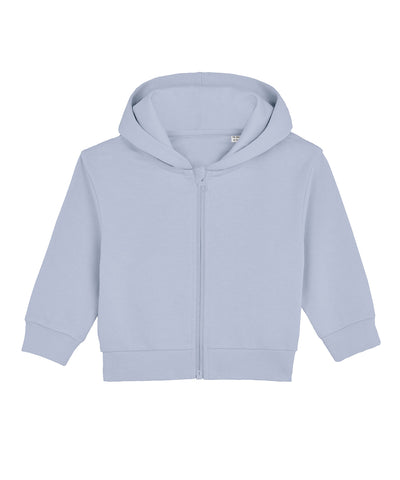 Baby Connector hoodie zip-through sweatshirt (STSB105) | serene blue