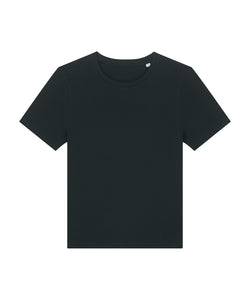 Womens Stella Ella fitted t-shirt (STTW174) | black