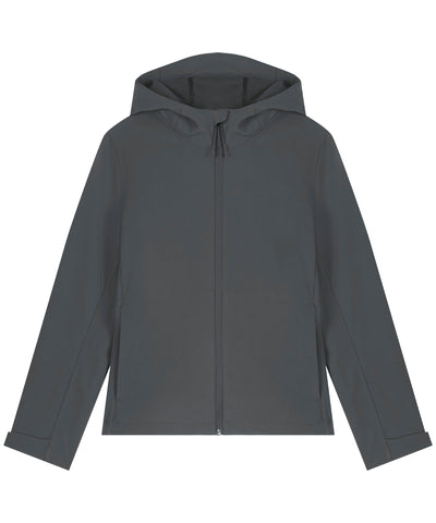 Womens Stella Discoverer hooded softshell  (STJW159) | anthracite