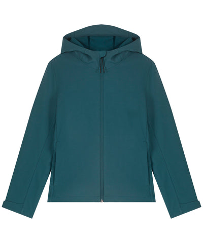 Womens Stella Discoverer hooded softshell  (STJW159) | stargazer