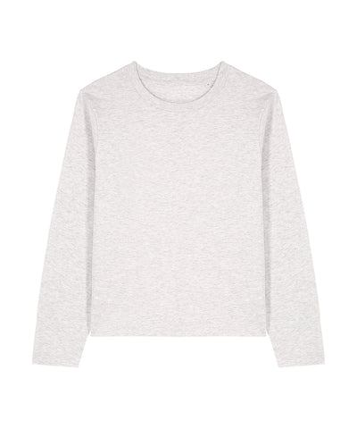 Stella Muser long sleeve (STTW219) | cool heather grey
