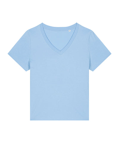 Womens Stella Isla v-neck t-shirt (STTW176) | blue soul
