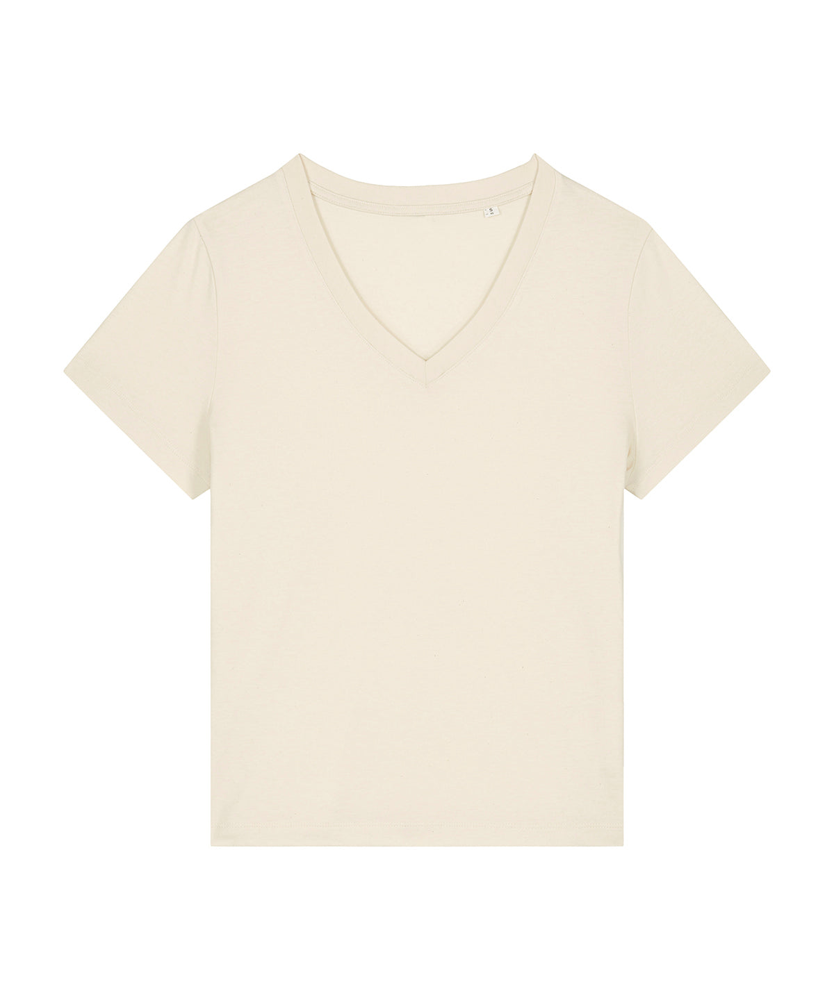 Womens Stella Isla v-neck t-shirt (STTW176) | natural raw