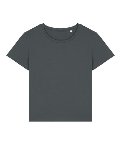 Womens Stella Serena iconic mid-light t-shirt (STTW173) | anthracite