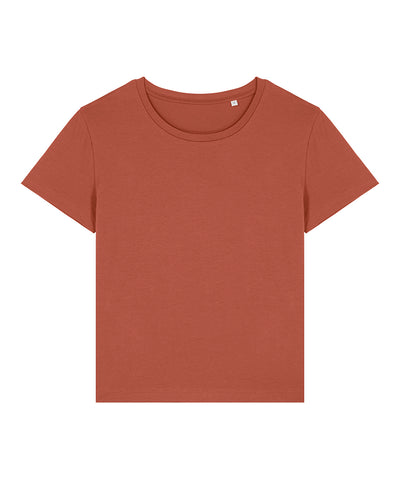 Womens Stella Serena iconic mid-light t-shirt (STTW173) | heritage brown