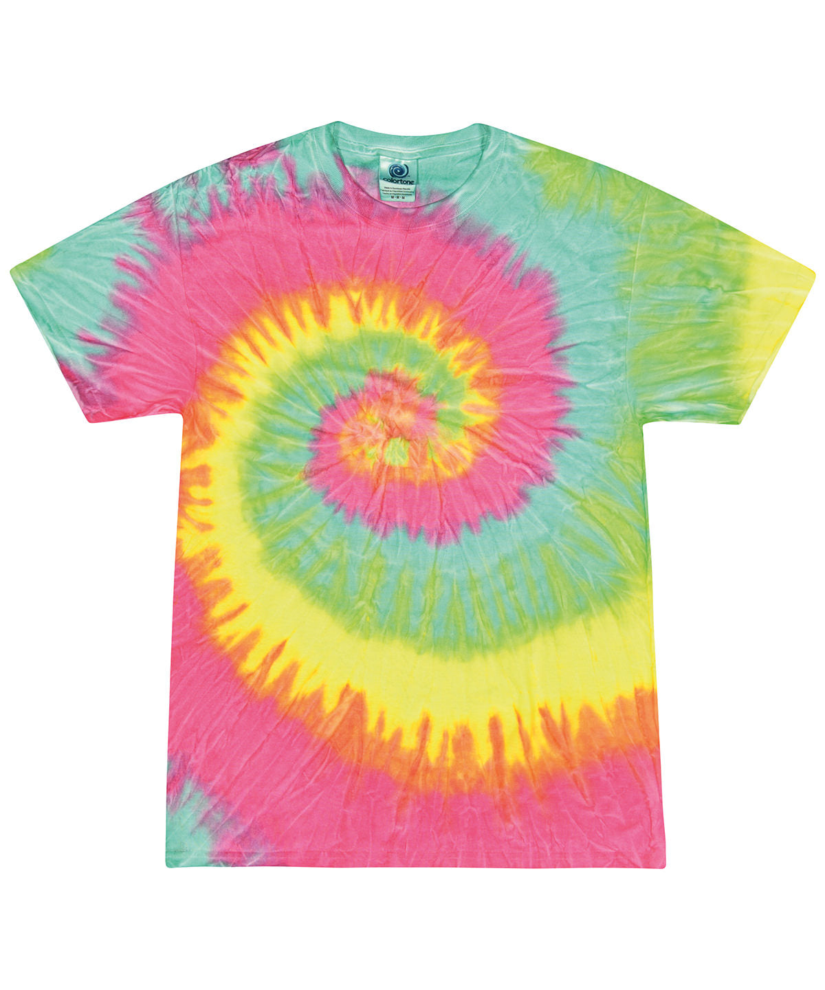 Tie-dye shirt | minty rainbow