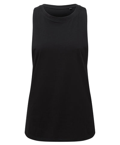 Womens TriDri® organic tank top | black