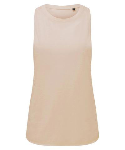 Womens TriDri® organic tank top | nude