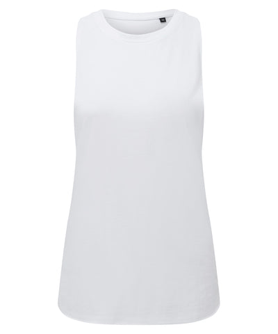 Womens TriDri® organic tank top | white
