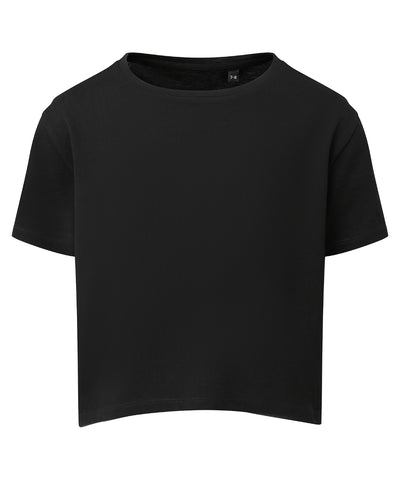 Kids TriDri® boxy tee | black