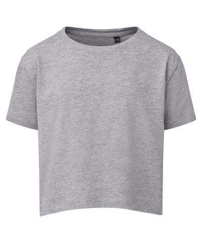 Kids TriDri® boxy tee | heather grey
