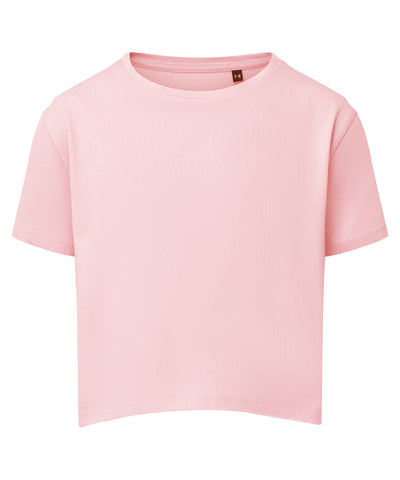 Kids TriDri® boxy tee | light pink