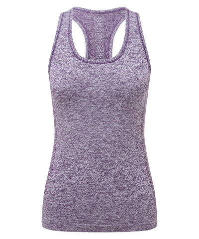 Womens TriDri® seamless 3D fit multi-sport sculpt vest | purple