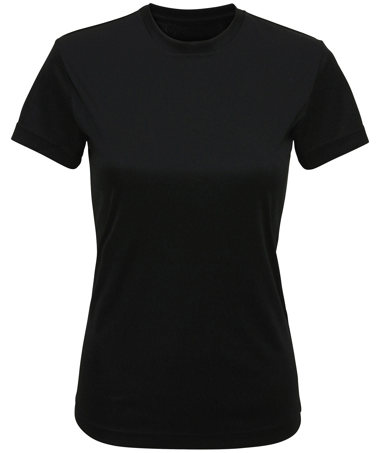 Womens TriDri® recycled performance t-shirt | black