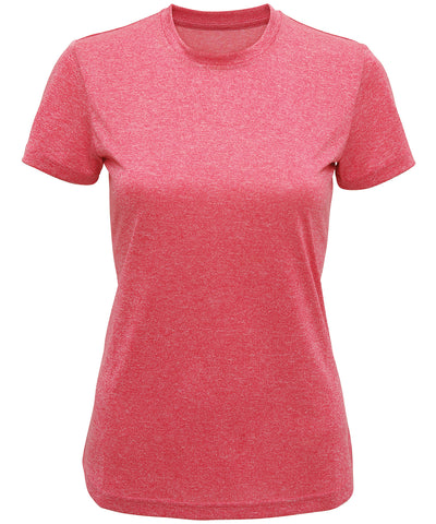 Womens TriDri® recycled performance t-shirt | pink melange