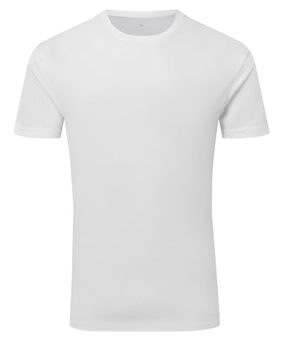 TriDri® Cationic recycled textured tee | white
