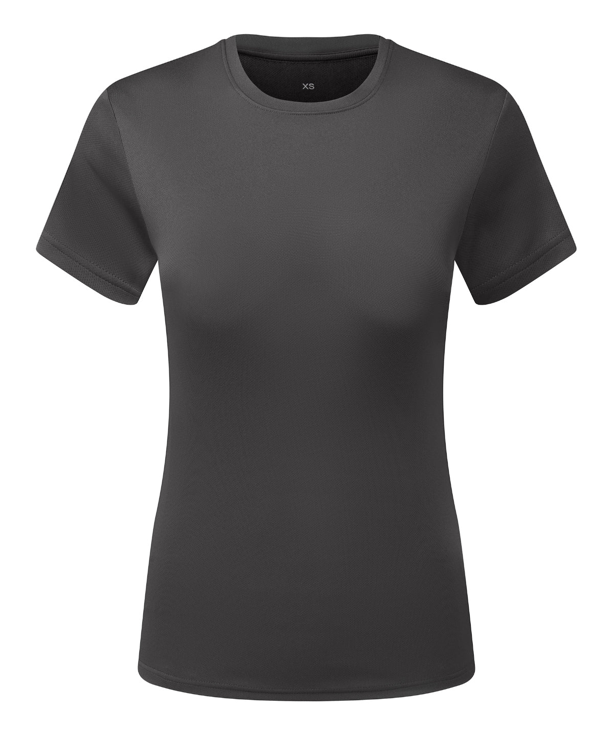 Womens TriDri® cationic recycled textured tee | charcoal
