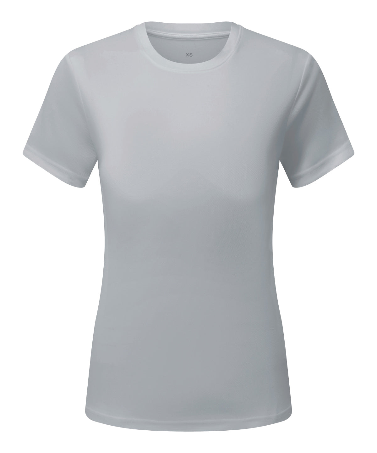 Womens TriDri® cationic recycled textured tee | cool grey