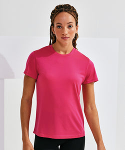 Womens TriDri® cationic recycled textured tee | black